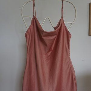 Missguided pink dress short